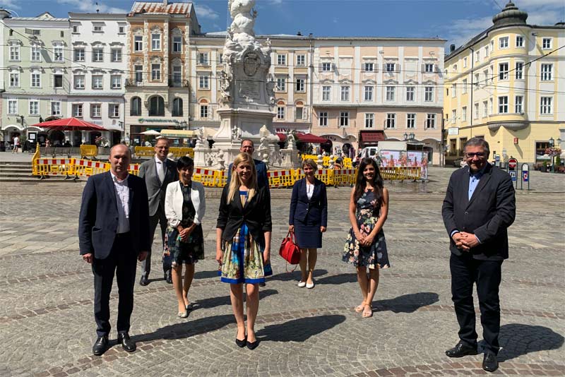 Ungarische Delegation zu Gast in Linz c Linz Tourismus
